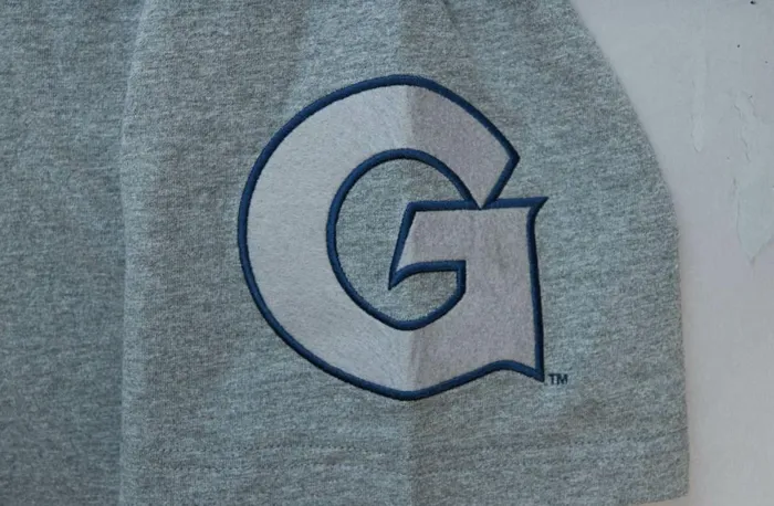 Men039s Collegiate Mitchell and Ness City Collection SS Tee Georgetown University Men039s Collegiate Mitchell and Ness City Collection SS Tee Georgetown University