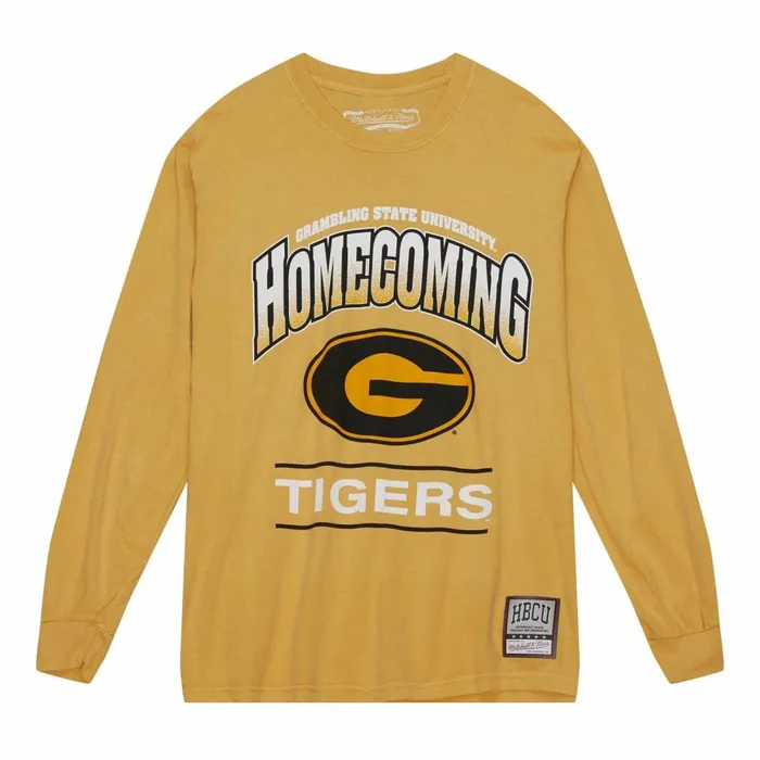 Men039s Collegiate Mitchell and Ness Homecoming Arch LS Tee Grambling State University Men039s Collegiate Mitchell and Ness Homecoming Arch LS Tee Grambling State University