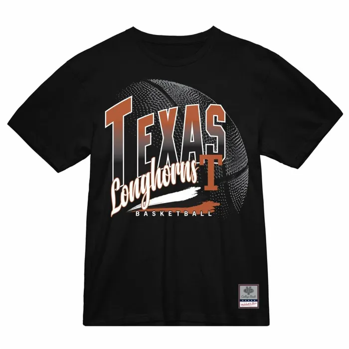 Men039s Collegiate Mitchell and Ness University Of Texas At Austin Madness Victory Road Tee Men039s Collegiate Mitchell and Ness University Of Texas At Austin Madness Victory Road Tee
