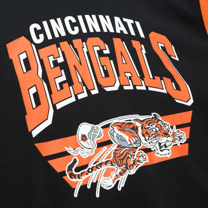 Men039s Hoodies and Sweatshirts Mitchell and Ness All Over Crew 30 Cincinnati Bengals Men039s Hoodies and Sweatshirts Mitchell and Ness All Over Crew 30 Cincinnati Bengals