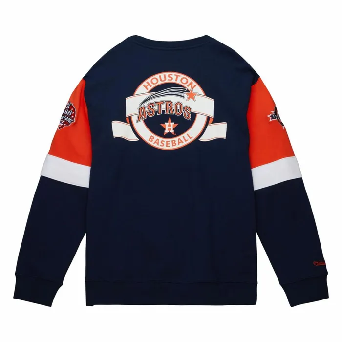 Men039s Hoodies and Sweatshirts Mitchell and Ness All Over Crew 30 Houston Astros Men039s Hoodies and Sweatshirts Mitchell and Ness All Over Crew 30 Houston Astros