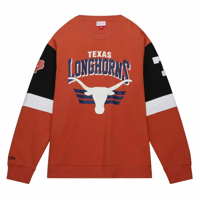 Men039s Hoodies and Sweatshirts Mitchell and Ness All Over Crew 30 University Of Texas At Austin Men039s Hoodies and Sweatshirts Mitchell and Ness All Over Crew 30 University Of Texas At Austin