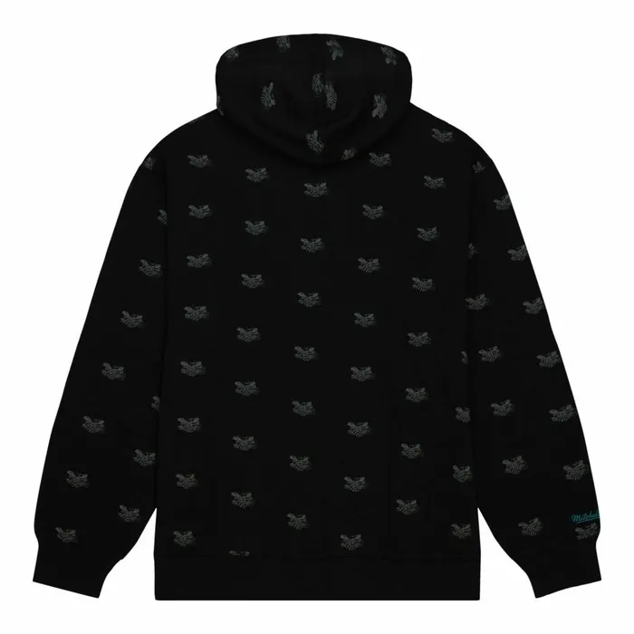 Men039s Hoodies and Sweatshirts Mitchell and Ness AOP Fleece Hoodie Charlotte Hornets Men039s Hoodies and Sweatshirts Mitchell and Ness AOP Fleece Hoodie Charlotte Hornets