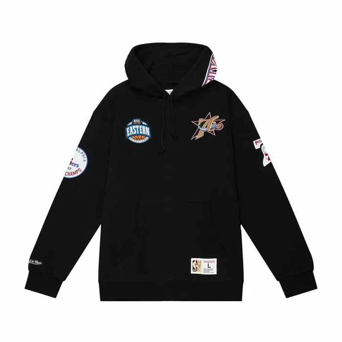 Men039s Hoodies and Sweatshirts Mitchell and Ness City Collection Fleece Hoody Philadelphia 76ers Men039s Hoodies and Sweatshirts Mitchell and Ness City Collection Fleece Hoody Philadelphia 76ers