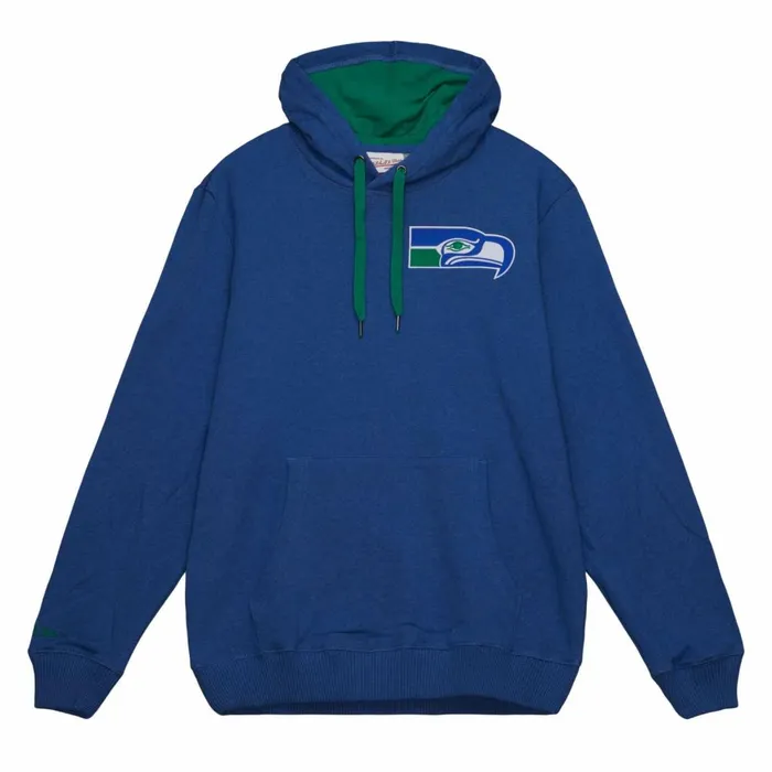Men039s Hoodies and Sweatshirts Mitchell and Ness Classic French Terry Hoody Seattle Seahawks Men039s Hoodies and Sweatshirts Mitchell and Ness Classic French Terry Hoody Seattle Seahawks