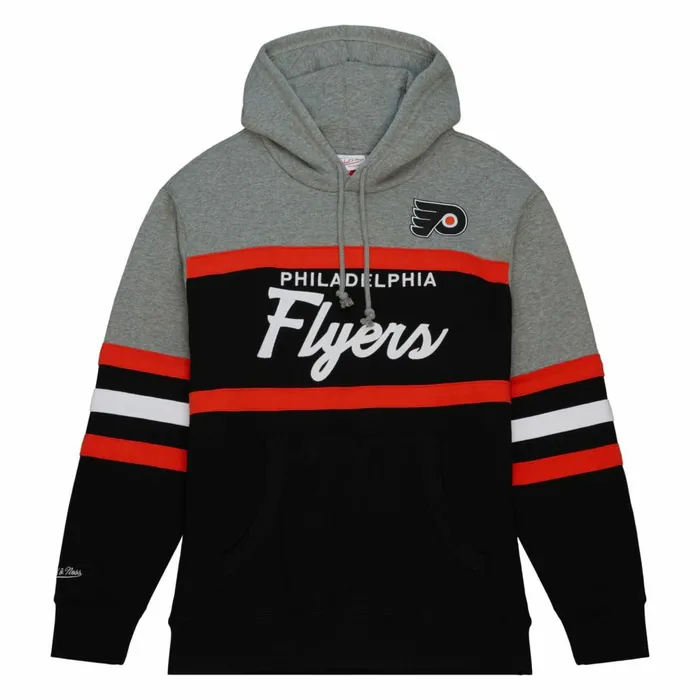Men039s Hoodies and Sweatshirts Mitchell and Ness Head Coach Hoodie Philadelphia Flyers Men039s Hoodies and Sweatshirts Mitchell and Ness Head Coach Hoodie Philadelphia Flyers