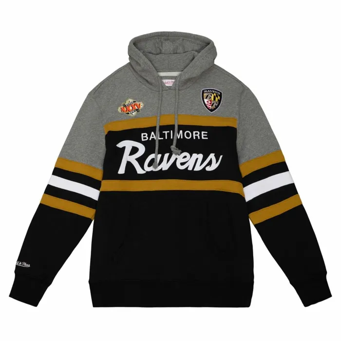 Men039s Hoodies and Sweatshirts Mitchell and Ness Headcoach Hoody Baltimore Ravens Men039s Hoodies and Sweatshirts Mitchell and Ness Headcoach Hoody Baltimore Ravens