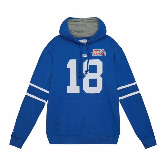 Men039s Hoodies and Sweatshirts Mitchell and Ness Name And Number Fleece Hoodie Indianapolis Colts 2006 Peyton Manning Men039s Hoodies and Sweatshirts Mitchell and Ness Name And Number Fleece Hoodie Indianapolis Colts 2006 Peyton Manning