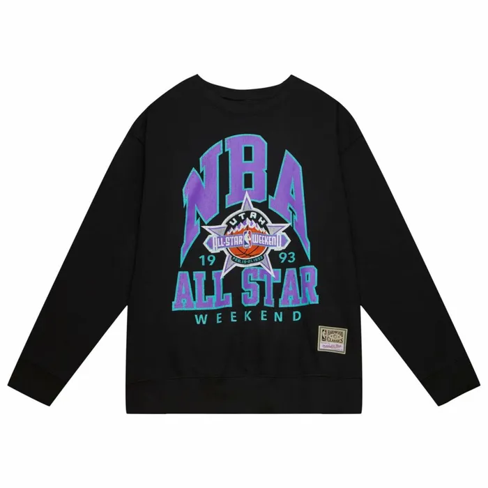 Men039s Hoodies and Sweatshirts Mitchell and Ness Space ASG Crew All Star