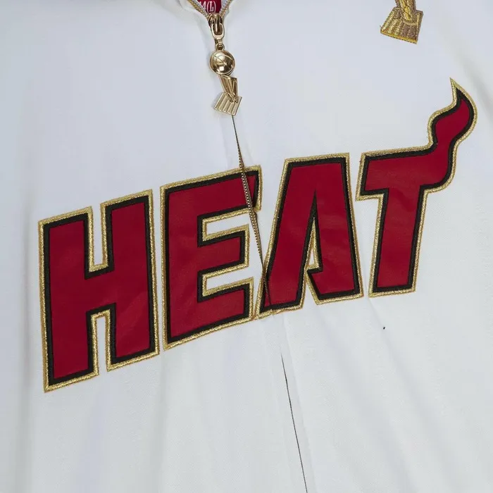 Men039s Jackets and Outerwear Mitchell and Ness Authentic Miami Heat 2012 Champions Jacket