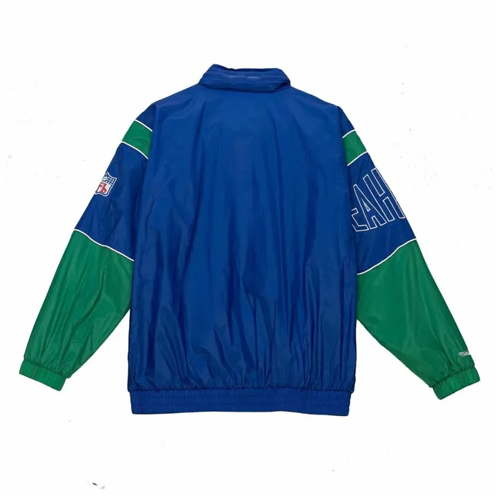 Men039s Jackets and Outerwear Mitchell and Ness Authentic Sideline Jacket Seattle Seahawks Men039s Jackets and Outerwear Mitchell and Ness Authentic Sideline Jacket Seattle Seahawks