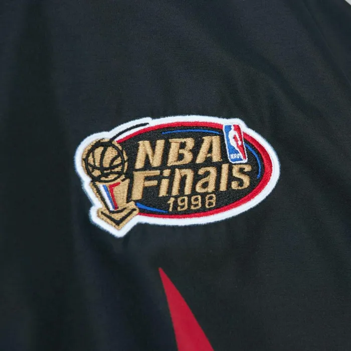 Men039s Jackets and Outerwear Mitchell and Ness Exploded Logo Warm Up Jacket Chicago Bulls Men039s Jackets and Outerwear Mitchell and Ness Exploded Logo Warm Up Jacket Chicago Bulls