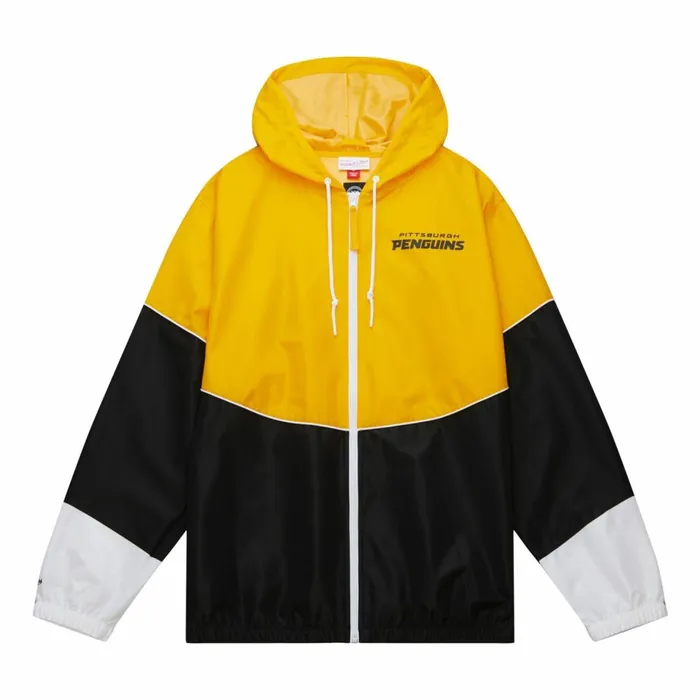 Men039s Jackets and Outerwear Mitchell and Ness Home Team Lightweight Windbreaker Pittsburgh Penguins Men039s Jackets and Outerwear Mitchell and Ness Home Team Lightweight Windbreaker Pittsburgh Penguins
