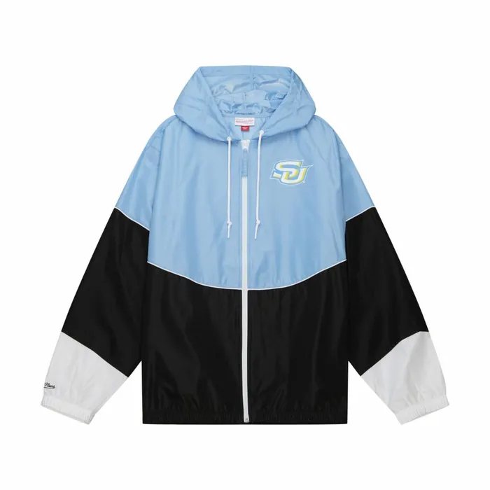 Men039s Jackets and Outerwear Mitchell and Ness Home Team Lightweight Windbreaker Southern University And AandM College Men039s Jackets and Outerwear Mitchell and Ness Home Team Lightweight Windbreaker Southern University And AandM College