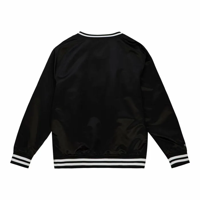 Men039s Jackets and Outerwear Mitchell and Ness Sideline Pullover Satin Jacket Chicago White Sox Men039s Jackets and Outerwear Mitchell and Ness Sideline Pullover Satin Jacket Chicago White Sox