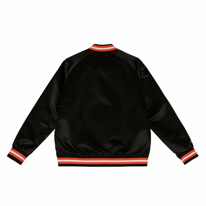 Men039s Jackets and Outerwear Mitchell and Ness Special Script Light Weight Satin Jacket Philadelphia Flyers Men039s Jackets and Outerwear Mitchell and Ness Special Script Light Weight Satin Jacket Philadelphia Flyers