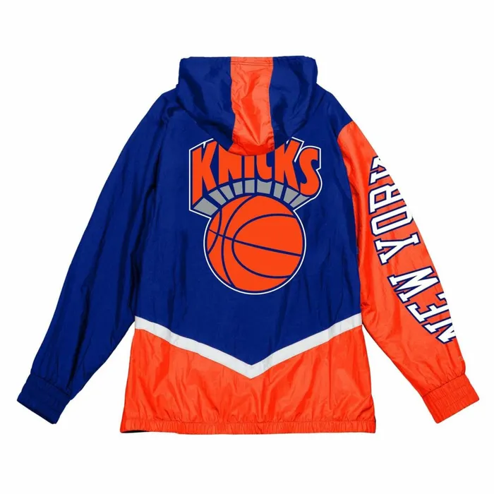 Men039s Jackets and Outerwear Mitchell and Ness Undeniable Full Zip Windbreaker New York Knicks Men039s Jackets and Outerwear Mitchell and Ness Undeniable Full Zip Windbreaker New York Knicks