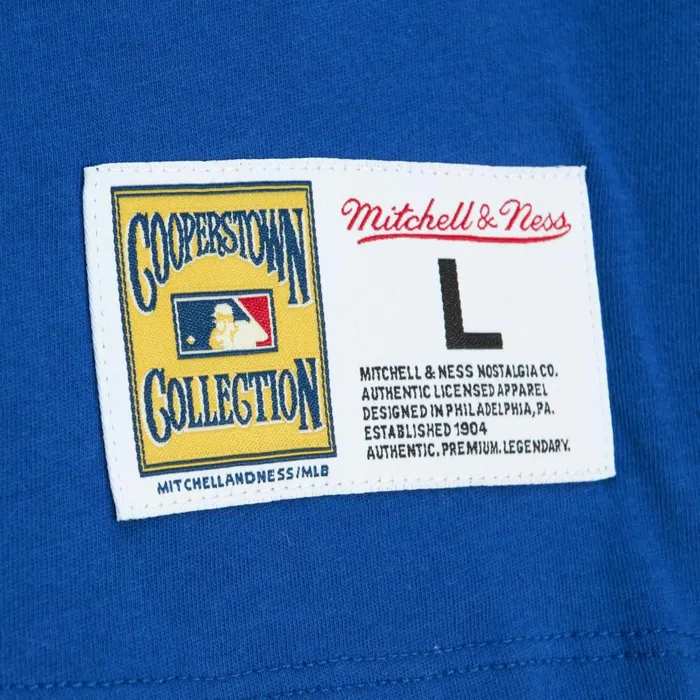 Men039s MLB Mitchell and Ness Color Blocked SS Tee New York Mets Men039s MLB Mitchell and Ness Color Blocked SS Tee New York Mets
