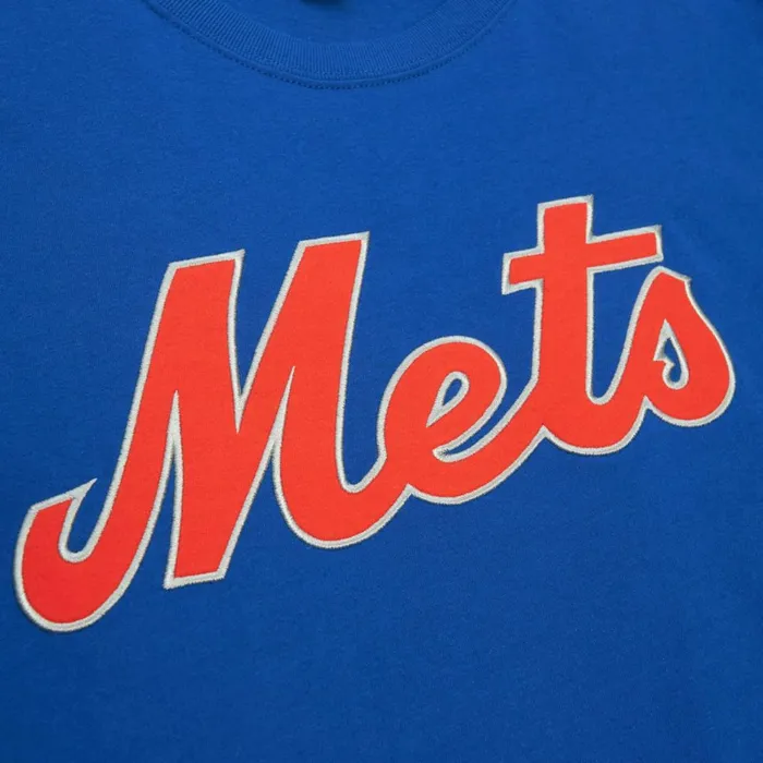 Men039s MLB Mitchell and Ness Color Blocked SS Tee New York Mets Men039s MLB Mitchell and Ness Color Blocked SS Tee New York Mets