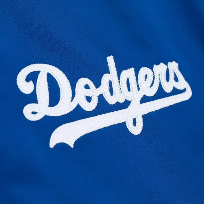 Men039s MLB Mitchell and Ness Heavyweight Satin Jacket Los Angeles Dodgers Men039s MLB Mitchell and Ness Heavyweight Satin Jacket Los Angeles Dodgers