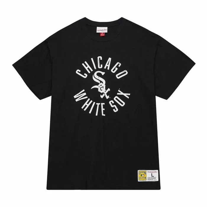 Men039s MLB Mitchell and Ness Legendary Slub SS Tee Chicago White Sox
