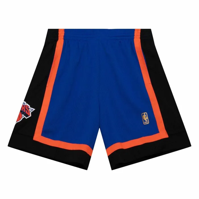 Men039s NBA Swingman Mitchell and Ness Swingman New York Knicks Road 199697 Shorts Men039s NBA Swingman Mitchell and Ness Swingman New York Knicks Road 199697 Shorts