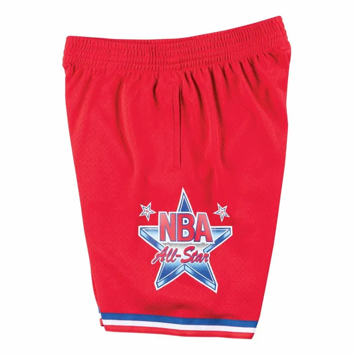 Men039s NBA Swingman Mitchell and Ness Swingman Shorts AllStar West 1991