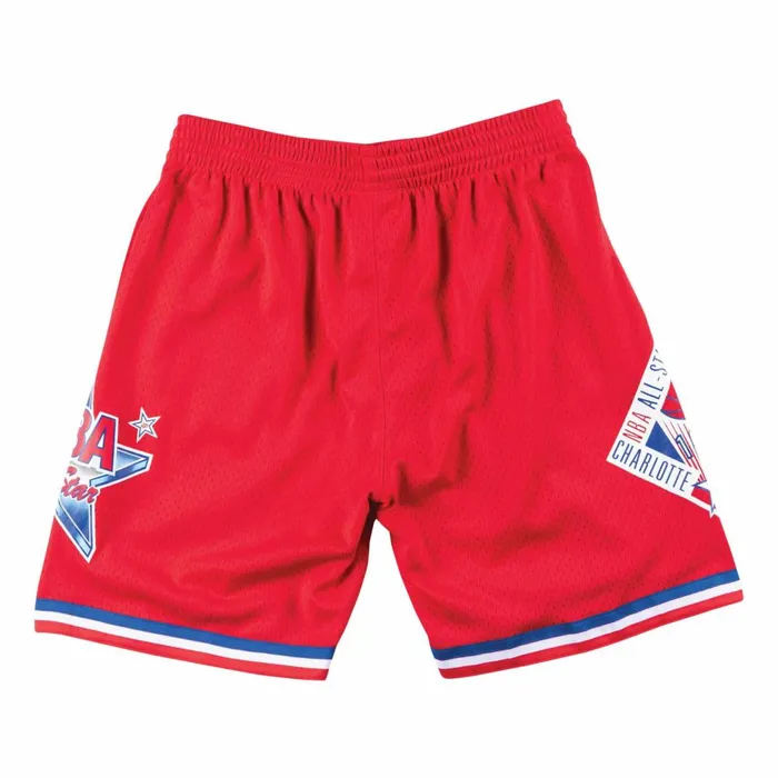 Men039s NBA Swingman Mitchell and Ness Swingman Shorts AllStar West 1991