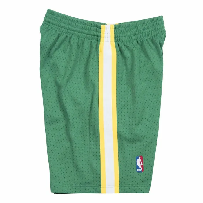 Men039s NBA Swingman Mitchell and Ness Swingman Shorts Seattle Super Sonics Road 199495 Men039s NBA Swingman Mitchell and Ness Swingman Shorts Seattle Super Sonics Road 199495