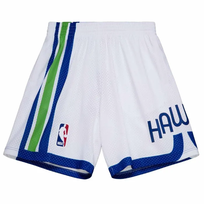 Men039s NBA Swingman Mitchell and Ness White Swingman Atlanta Hawks 197071 Shorts Men039s NBA Swingman Mitchell and Ness White Swingman Atlanta Hawks 197071 Shorts