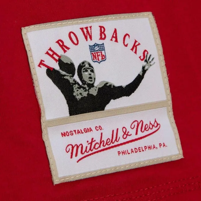 Men039s NFL Mitchell and Ness NandN Longsleeve Tee San Francisco 49ers 1989 Joe Montana Men039s NFL Mitchell and Ness NandN Longsleeve Tee San Francisco 49ers 1989 Joe Montana