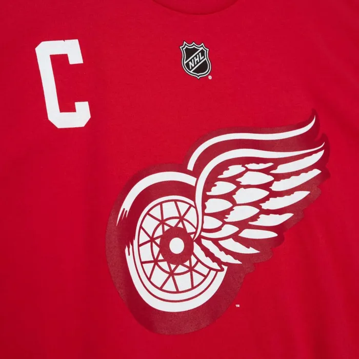 Men039s NHL Mitchell and Ness Name and Number Tee Detroit Red Wings Gordie Howe Men039s NHL Mitchell and Ness Name and Number Tee Detroit Red Wings Gordie Howe