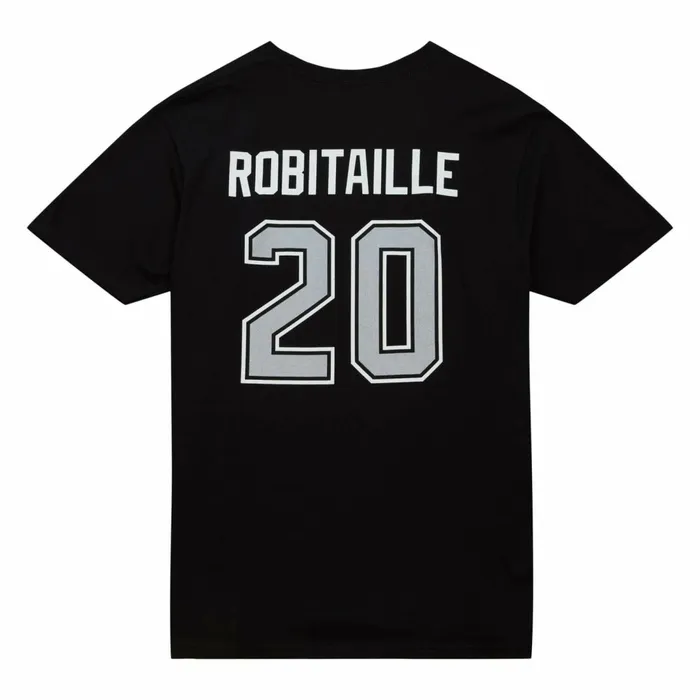 Men039s NHL Mitchell and Ness Name and Number Tee Los Angeles Kings Luc Robitaille Men039s NHL Mitchell and Ness Name and Number Tee Los Angeles Kings Luc Robitaille