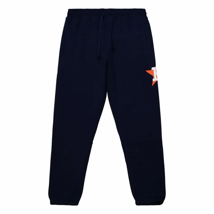 Men039s Pants Mitchell and Ness MLB Repeat Sweatpants Houston Astros
