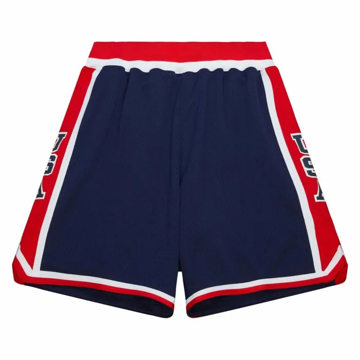 Men039s Shorts Mitchell and Ness Authentic Team USA Mens 1984 Shorts