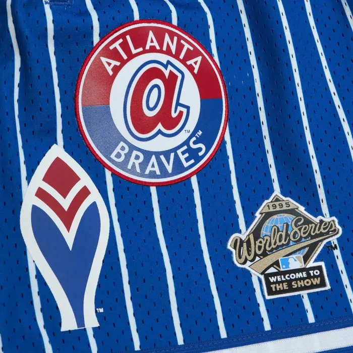 Men039s Shorts Mitchell and Ness City Collection Mesh Shorts Atlanta Braves Men039s Shorts Mitchell and Ness City Collection Mesh Shorts Atlanta Braves