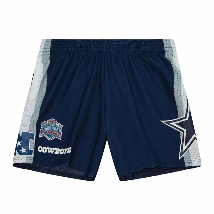Men039s Shorts Mitchell and Ness City Collection Mesh Shorts Dallas Cowboys