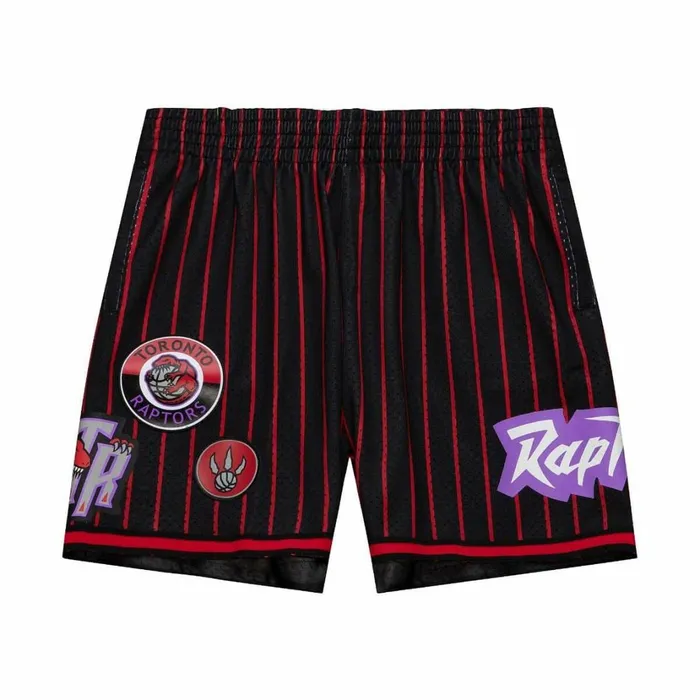 Men039s Shorts Mitchell and Ness City Collection Mesh Shorts Toronto Raptors