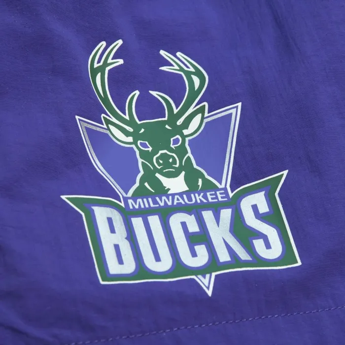 Men039s Shorts Mitchell and Ness Nylon Utility Shorts Milwaukee Bucks Men039s Shorts Mitchell and Ness Nylon Utility Shorts Milwaukee Bucks