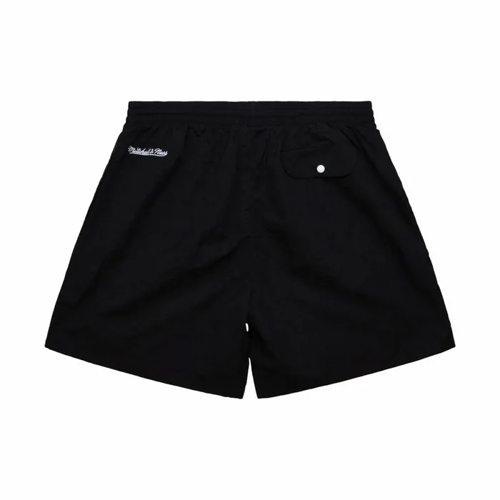 Men039s Shorts Mitchell and Ness Team Essentials Nylon Shorts Oakland Raiders Men039s Shorts Mitchell and Ness Team Essentials Nylon Shorts Oakland Raiders