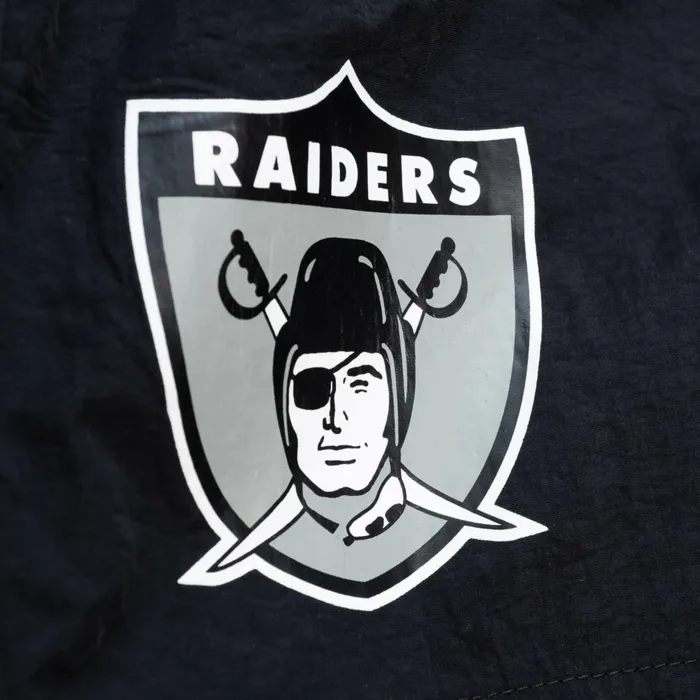 Men039s Shorts Mitchell and Ness Team Essentials Nylon Shorts Oakland Raiders Men039s Shorts Mitchell and Ness Team Essentials Nylon Shorts Oakland Raiders