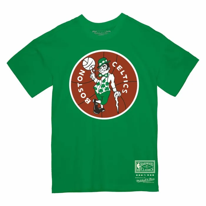 Men039s TShirts and Tops Mitchell and Ness Basic Logo 2 Tee Boston Celtics