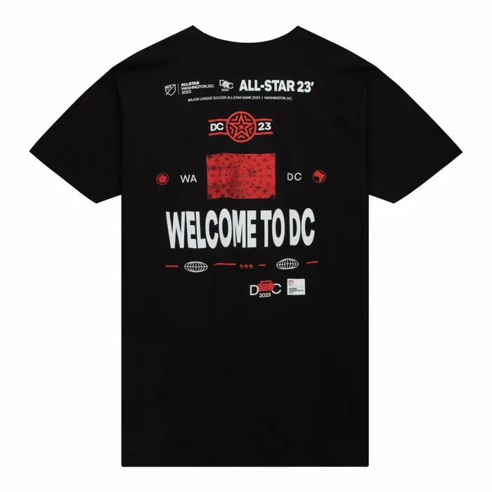 Men039s TShirts and Tops Mitchell and Ness DC 23 Tee MLS AllStar Men039s TShirts and Tops Mitchell and Ness DC 23 Tee MLS AllStar