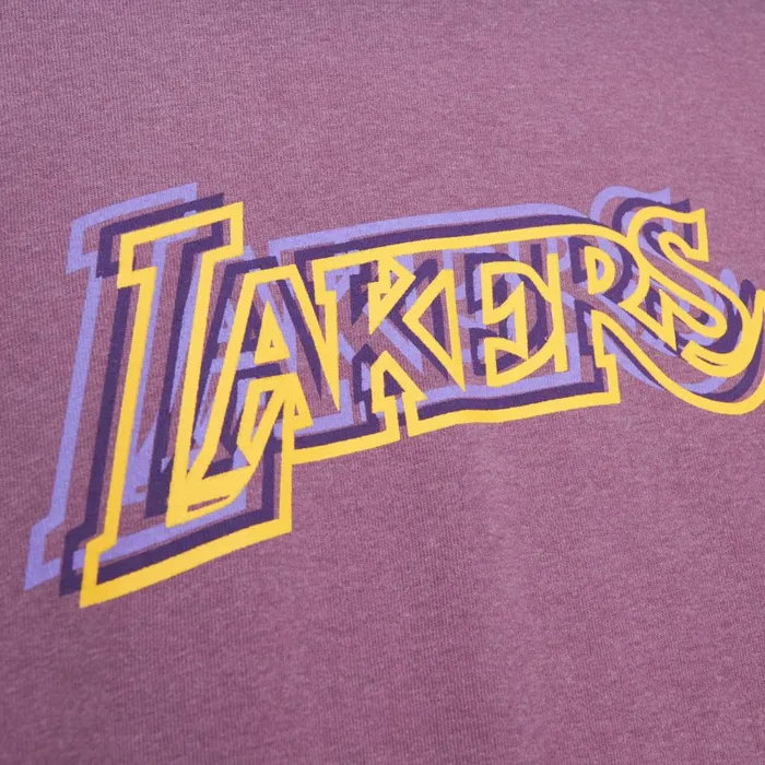 Men039s TShirts and Tops Mitchell and Ness Golden Hour Glaze SS Tee Los Angeles Lakers Men039s TShirts and Tops Mitchell and Ness Golden Hour Glaze SS Tee Los Angeles Lakers