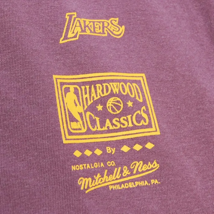 Men039s TShirts and Tops Mitchell and Ness Golden Hour Glaze SS Tee Los Angeles Lakers Men039s TShirts and Tops Mitchell and Ness Golden Hour Glaze SS Tee Los Angeles Lakers