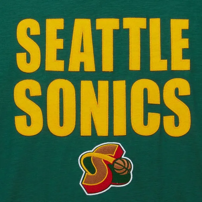 Men039s TShirts and Tops Mitchell and Ness Legendary Slub SS Tee Seattle Supersonics Men039s TShirts and Tops Mitchell and Ness Legendary Slub SS Tee Seattle Supersonics