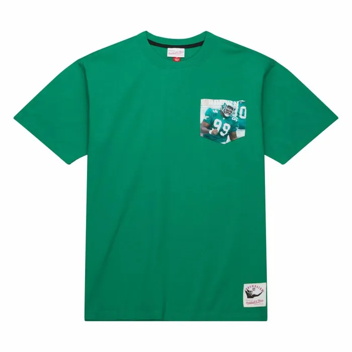 Men039s TShirts and Tops Mitchell and Ness Premium Pocket Photo Tee Philadelphia Eagles Jerome Brown Men039s TShirts and Tops Mitchell and Ness Premium Pocket Photo Tee Philadelphia Eagles Jerome Brown