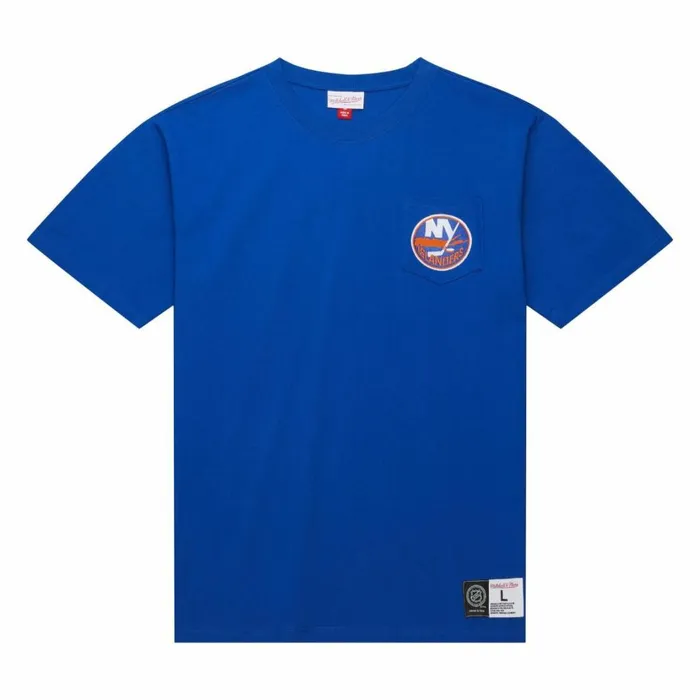 Men039s TShirts and Tops Mitchell and Ness Premium Pocket Tee New York Islanders