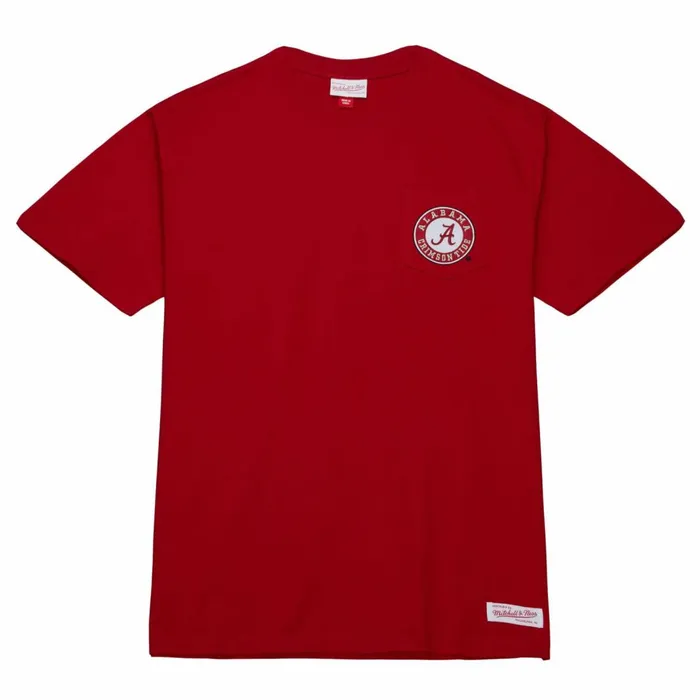 Men039s TShirts and Tops Mitchell and Ness Premium Pocket Tee University Of Alabama Men039s TShirts and Tops Mitchell and Ness Premium Pocket Tee University Of Alabama