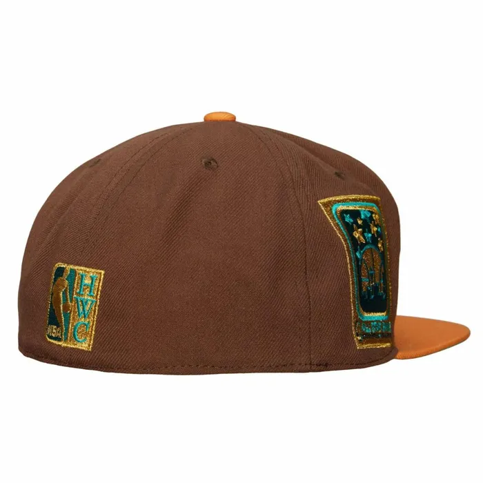 Men039sWomen039s Fitted 163 Styles Mitchell and Ness Copper Top Fitted HWC Seattle Supersonics Men039sWomen039s Fitted 163 Styles Mitchell and Ness Copper Top Fitted HWC Seattle Supersonics